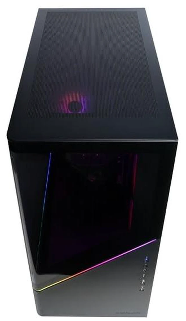 Alt view image 2 of 5 - CyberPowerPC Gamer Master Gaming Desktop, AMD Ryzen 5 8400F, NVIDIA GeForce RTX 5060 8GB, 16GB DDR5, 1TB SSD, Black, GMA7300WSTV2