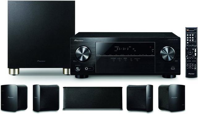 Alt view image 2 of 6 - Pioneer HTP-074 5.1 Channel Home Theater Package, Black Speaker Set Receiver