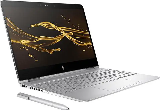 Alt view image 3 of 6 - HP 13-AC013DX Spectre x360 2-in-1 13.3" Touch-Screen Laptop - Intel Core i7 - 8GB Memory - 256GB Solid State Drive - Natural silver KABY LAKE Tablet PC Touchscreen Notebook Computer Intel HD