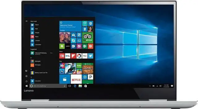 Alt view image 3 of 11 - Lenovo - Yoga 720 2-in-1 15.6" 4K Ultra HD Touch-Screen Laptop - Intel Quad Core i7 - 16GB Memory - 512GB SSD - Platinum silver Notebook PC Computer 80X7001SUS Tablet