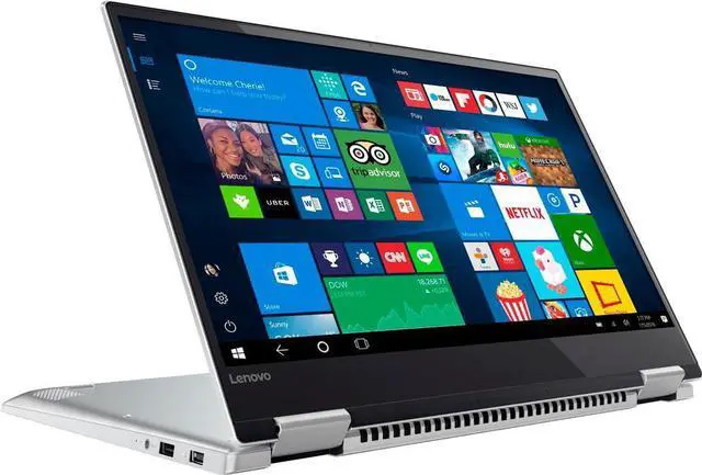 Alt view image 4 of 11 - Lenovo - Yoga 720 2-in-1 15.6" 4K Ultra HD Touch-Screen Laptop - Intel Quad Core i7 - 16GB Memory - 512GB SSD - Platinum silver Notebook PC Computer 80X7001SUS Tablet