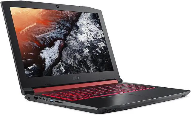 Alt view image 5 of 10 - Acer Nitro 5 AN515-51-55WL 15.6" IPS GTX 1050 Ti 4 GB VRAM i5-7300HQ 8 GB Memory 256 GB SSD Windows 10 Home Gaming Laptop