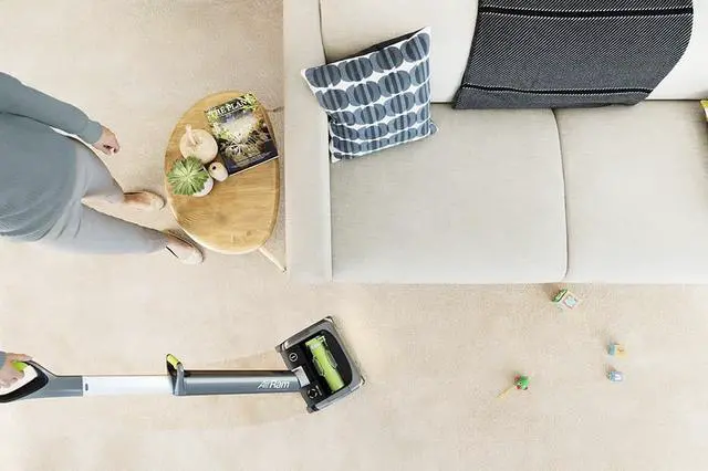 Alt view image 5 of 6 - BISSELL AirRam Cordless Stick Vacuum Cleaner with Lithium Ion battery, 1984