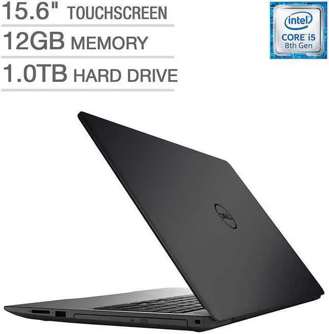 Main image of Dell Laptop Notebook i5570-5890BLK-PUS PC Computer Inspiron 15 5000 Touchscreen Laptop - Intel Core i5 - 1080p - Black 12GB Memory 1TB HDD i5 8th Gen DVD-RW Burner