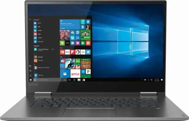 Alt view image 2 of 20 - Lenovo - Yoga 730 2-in-1 15.6" Touch-Screen Laptop - Intel Core i5 - 8GB Memory - 256GB Solid State Drive - Iron Gray 81CU000BUS Tablet Notebook Touchscreen PC Computer