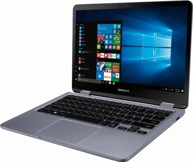 Alt view image 6 of 6 - Samsung Notebook Laptop 7 NP730QAA-K01US Spin Tablet Touchscreen i5 8GB 256GB SSD