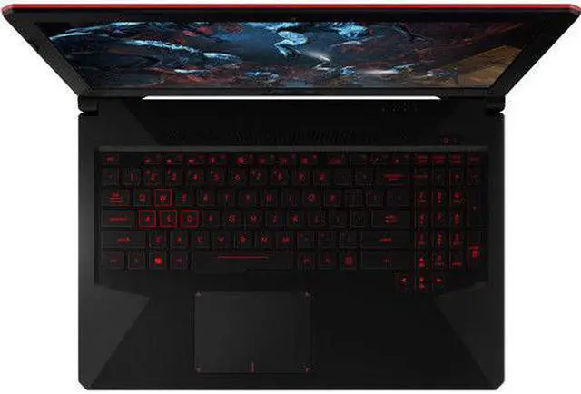 Alt view image 3 of 6 - ASUS TUF Gaming Laptop Notebook FX504GE-BS73 PC Computer GTX 1050Ti 128GB SSD 1TB HDD