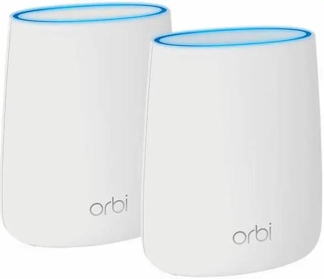 Alt view image 3 of 6 - Netgear Orbi Mini 2-Pack AC2200 Tri-Band WiFi System RBK22