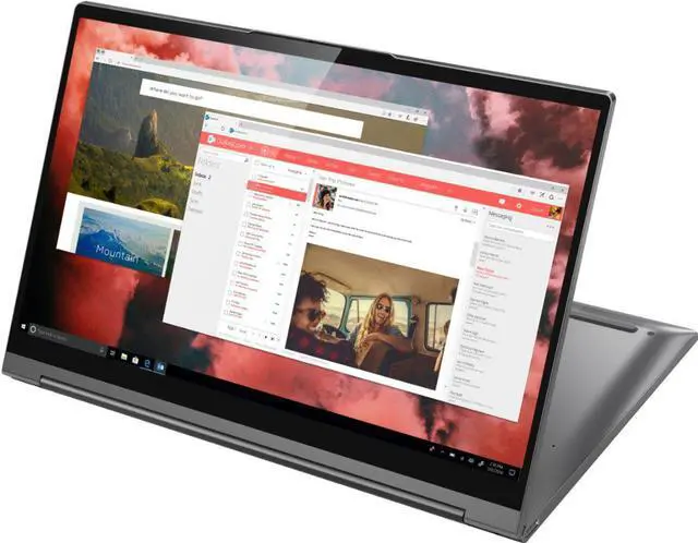 Alt view image 4 of 20 - Lenovo - Yoga C940 2-in-1 14" Touch-Screen Laptop - Intel Core i7 - 12GB Memory - 512GB Solid State Drive - Iron Gray 81Q9002GUS Notebook Tablet Computer PC