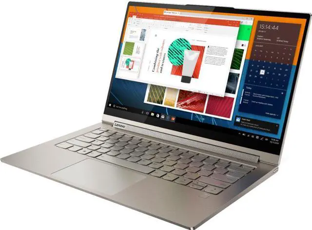 Alt view image 7 of 8 - Lenovo - Yoga C940 2-in-1 14" 4K Ultra HD Touch-Screen Laptop - Intel Core i7 - 16GB Memory - 512GB SSD - Mica 81Q90041US Tablet PC Computer