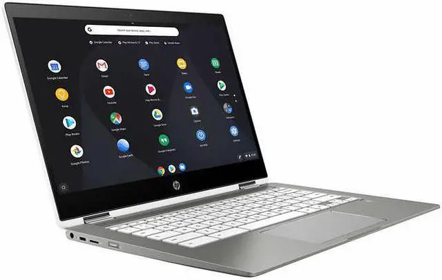 Alt view image 4 of 11 - HP 14" Touchscreen 2-in-1 Chromebook - Intel Pentium Silver - 1080p
14b-ca0015cl Laptop Tablet 4GB 64GB