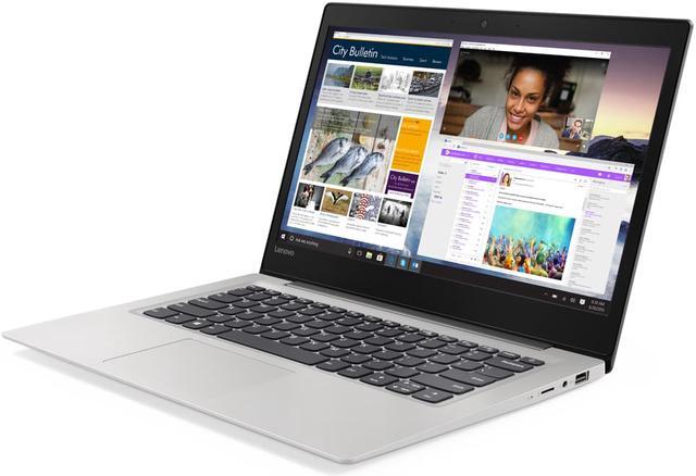 Alt view image 4 of 10 - Lenovo Ideapad 130s 14.0" Laptop, Windows 10, Intel Celeron N4000 Dual-Core Processor, 4GB Memory, 64GB Storage, Office 365 1 Year Subscription. Mineral Grey - 81KU000FUS