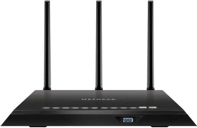 Alt view image 3 of 5 - NETGEAR - Nighthawk AC2600 Dual-Band Wi-Fi Router - Black
R7400-100NAS