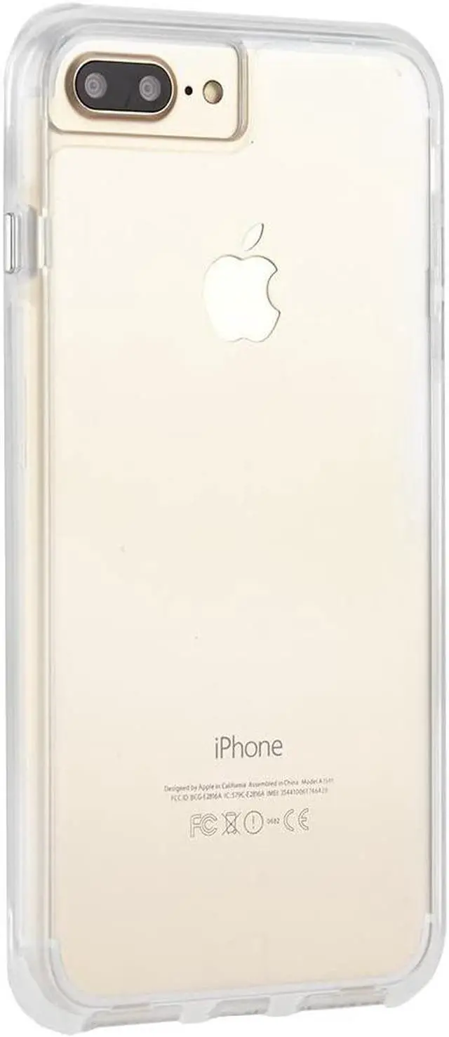 Alt view image 2 of 4 - Case-Mate Tough Clear Case For iPhone 6S Plus/7 Plus/8 Plus - Clear
