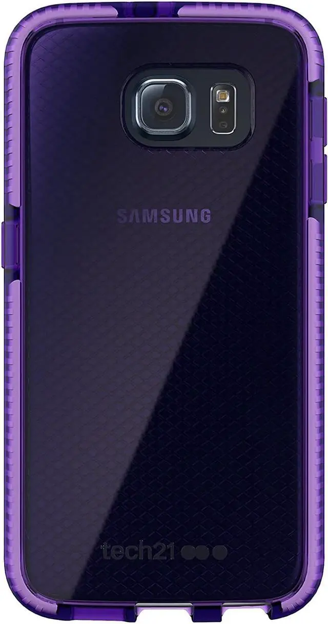 Alt view image 5 of 14 - Tech21 - Evo Check Case for Samsung Galaxy S6 Cell Phones - Purple