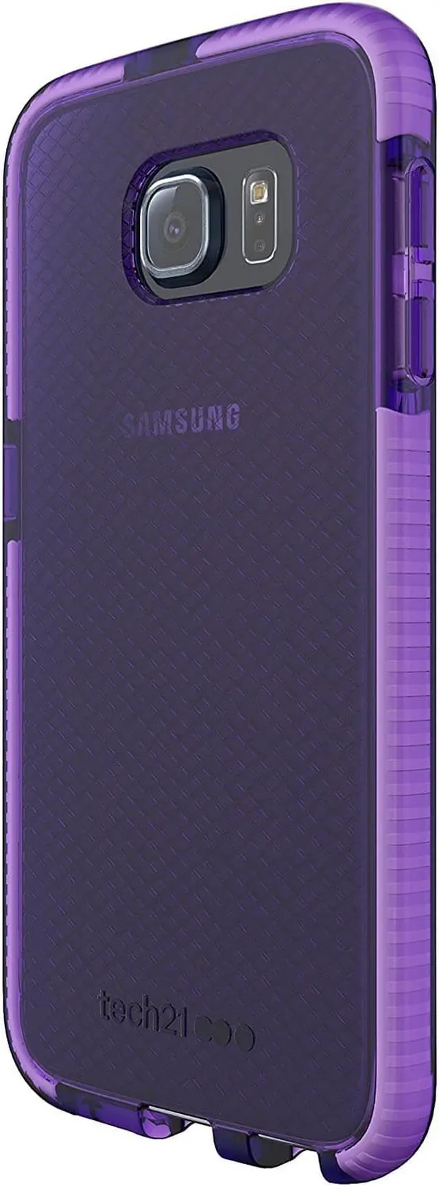 Alt view image 7 of 14 - Tech21 - Evo Check Case for Samsung Galaxy S6 Cell Phones - Purple