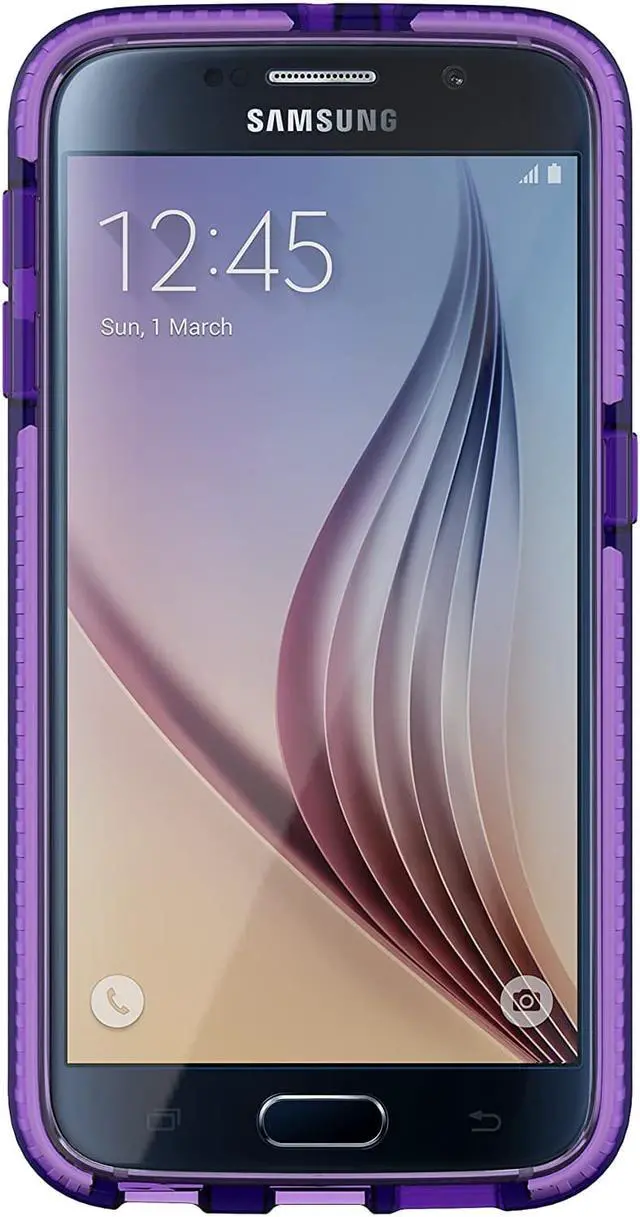 Alt view image 8 of 14 - Tech21 - Evo Check Case for Samsung Galaxy S6 Cell Phones - Purple