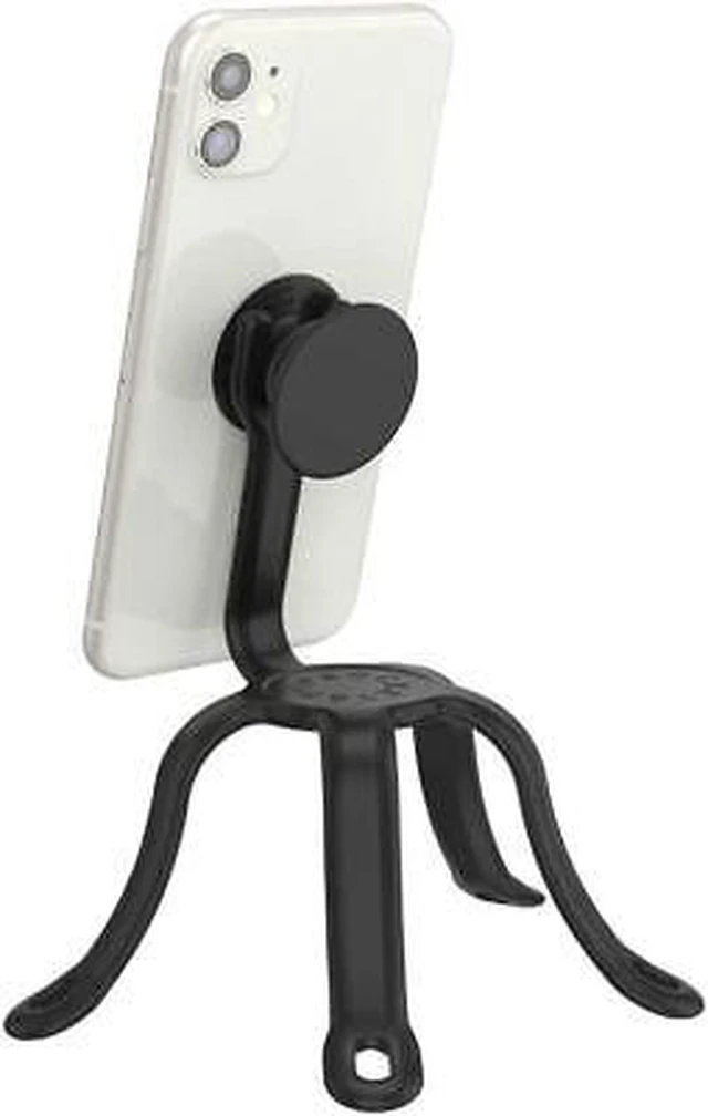 Alt view image 2 of 3 - Flexible Universal Phone Mount & Stand - Black PopSockets PopMount 2 Flex