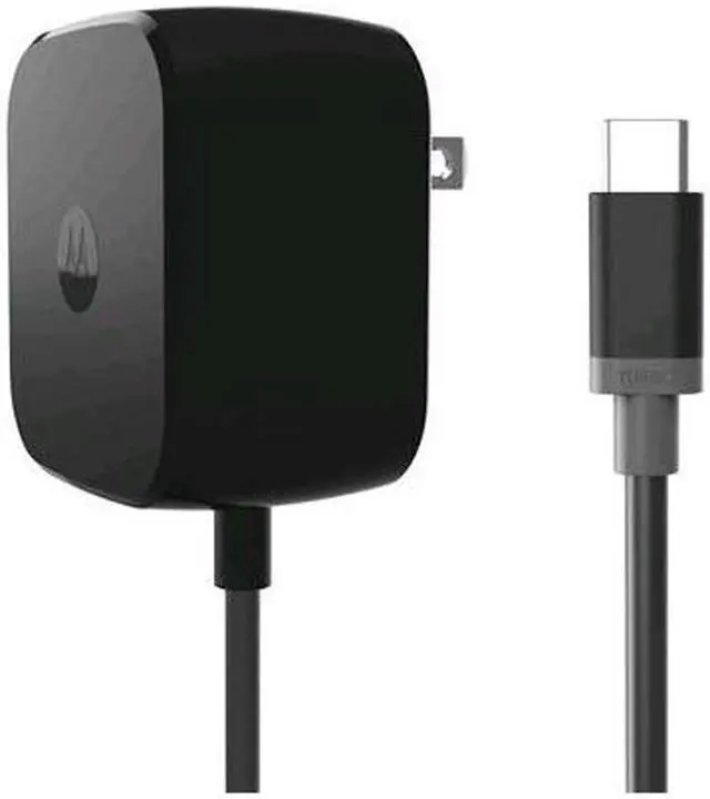 Alt view image 2 of 16 - Motorola TurboPower 15W USB Type-C Wall Charger - Universal - SPN5913A
