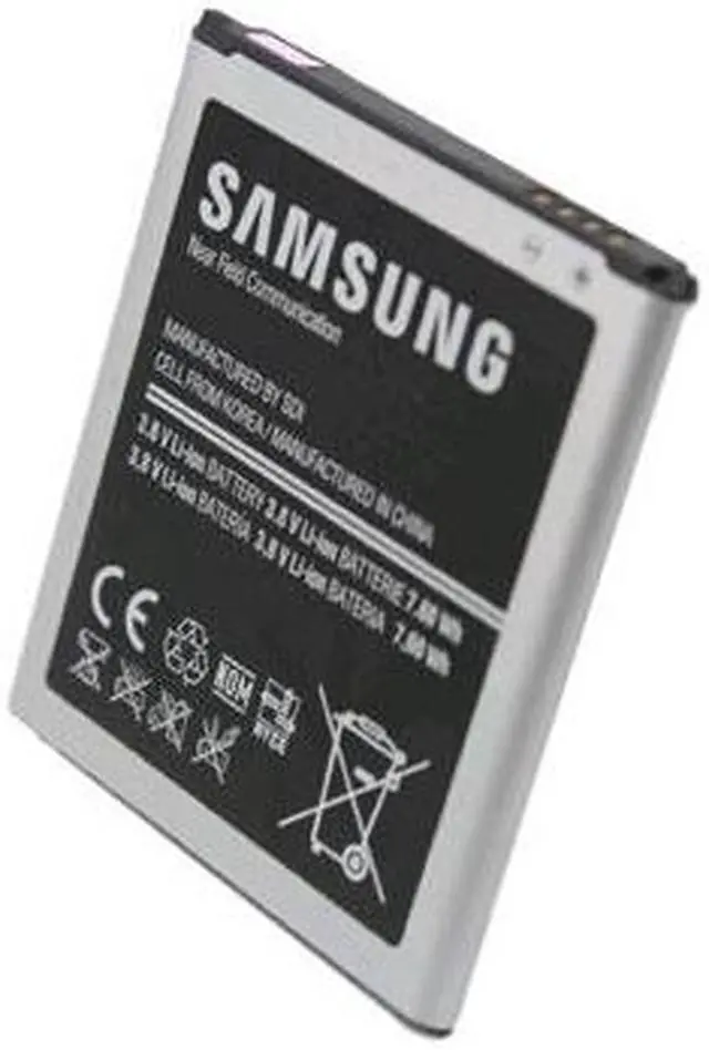 Alt view image 5 of 8 - OEM Samsung B450BU Standard Battery for Samsung Galay S3 Mini - Black