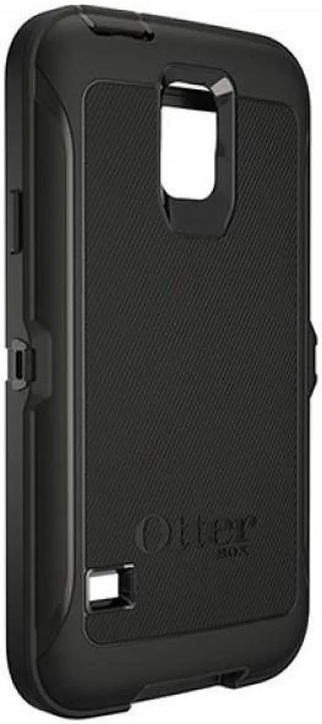 Alt view image 16 of 18 - OtterBox Defender Case for Samsung Galaxy S5 - Black/Black