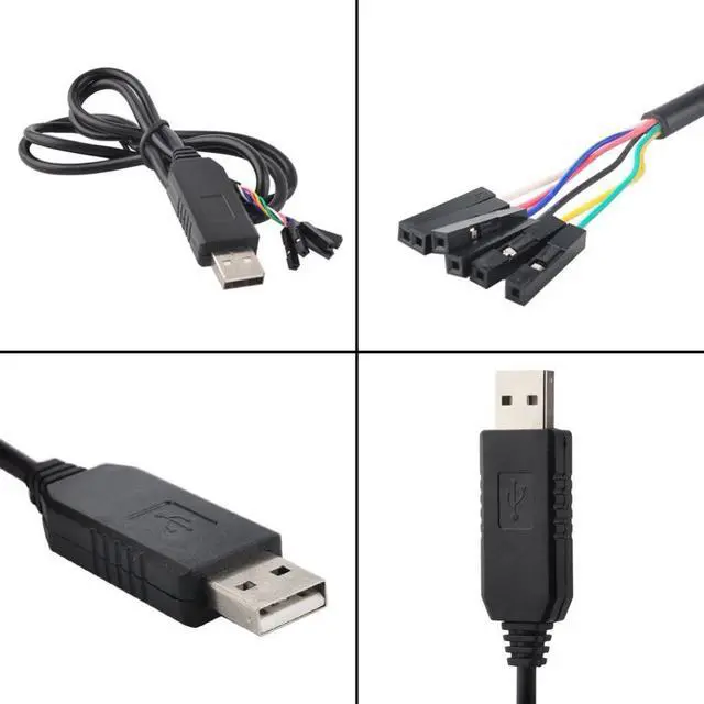 Alt view image 2 of 6 - FTDI Chipset FT232 to TTL Serial Cable Adapter 3.3V USB to TTL Computer Cable CTS RTS