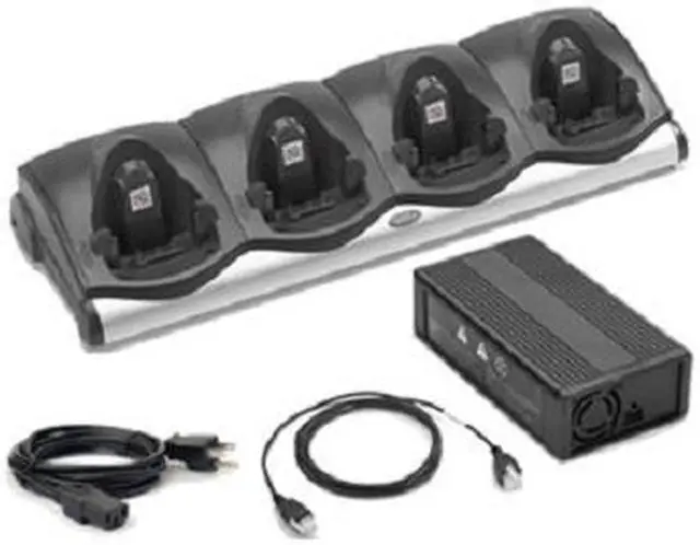 Alt view image 2 of 2 - CHS9000 4 Slot Charging Station, Power Assembly Included, for MC92N0 - MC9190 - MC9090 - MC9060 Mobile Scanners