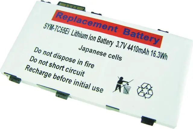 Main image of Compatible Extended Life Battery for TC55 Android Handheld Barcode Scanners, 4410mAh, 3.7V, Premium Non-OEM