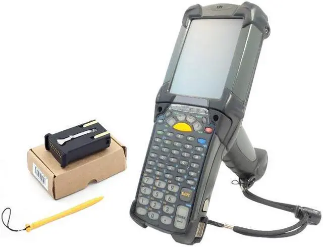 Main image of MC9190-GJ0SWGQA6WR Wireless Mobile Computer, Long Range Laser Barcode Scanner, 53-Key Alpha Numeric VT Emulation Keyboard, Windows Embedded 6.5
