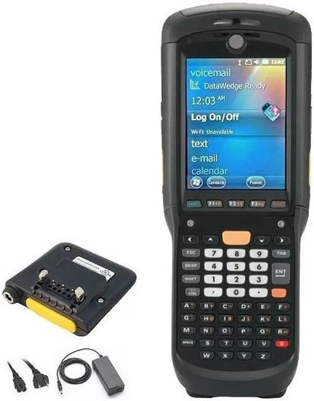 Main image of MC9596-KDAEAB00100 Mobile Computer: 2D/1D Barcode Scanner, Alpha Numeric Primary Wide Keyboard, Windows Embedded Handheld 6.5, Wlan 802.11a/b/g, GPS, Sim Card GSM Cell
