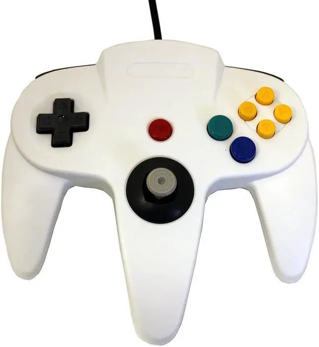 Main image of White Replacement Controller for N64 by Mars Devices