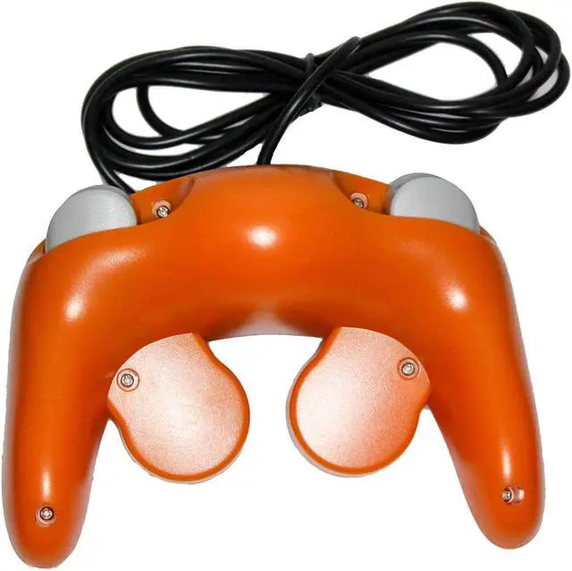 Alt view image 2 of 4 - Gamecube USB Controller - Orange - for Windows, Mac, and Linux - by Mars Devices