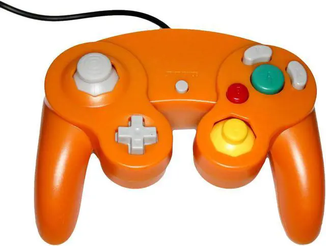 Main image of Gamecube USB Controller - Orange - for Windows, Mac, and Linux - by Mars Devices