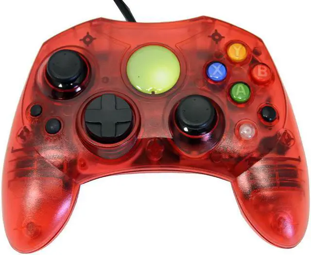 Main image of Replacement Controller for XBox Original - Red Transparent - by Mars Devices