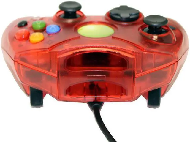 Alt view image 3 of 5 - Replacement Controller for XBox Original - Red Transparent - by Mars Devices