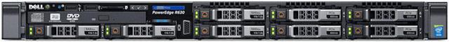 Main image of Dell PowerEdge R630 - 8 Bay 2.5" Server - 2x Intel Xeon E5-2683 v4 2.1GHz 16 Core Processors, 256GB DDR4, H730, 8x 800GB SSDs, X520/I350, iDRAC8 Enterprise, 2x 750 Watt PSUs, Bezel, Rails