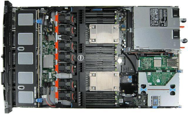 Alt view image 3 of 4 - Dell PowerEdge R630 - 8 Bay 2.5" Server - 2x Intel Xeon E5-2683 v4 2.1GHz 16 Core Processors, 256GB DDR4, H730, 8x 800GB SSDs, X520/I350, iDRAC8 Enterprise, 2x 750 Watt PSUs, Bezel, Rails