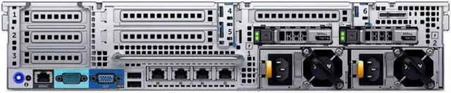 Alt view image 4 of 4 - Dell PowerEdge R730xd - 24 Bay 2.5" 2U Server - 2x Intel Xeon E5-2699 v4 2.2GHz 22 Core Processors, 64GB DDR4, H730, 24x 800GB SSDs, X520/I350, iDRAC8 Enterprise, 2x 750 Watt PSUs, Bezel, Rails