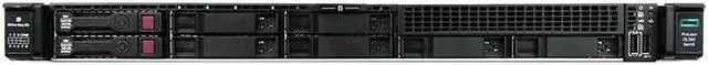 Main image of HPE ProLiant DL360 - Gen 10 - 8 Bay 2.5" 1U Rack Server - 2x Intel Xeon Gold 5118 2.3GHz 12 Core Processors, 32GB DDR4, P408i-a SR, 8x 2.5" Trays, 4x1GbE, iLO 5, 2x 800 Watt PSUs, Rails