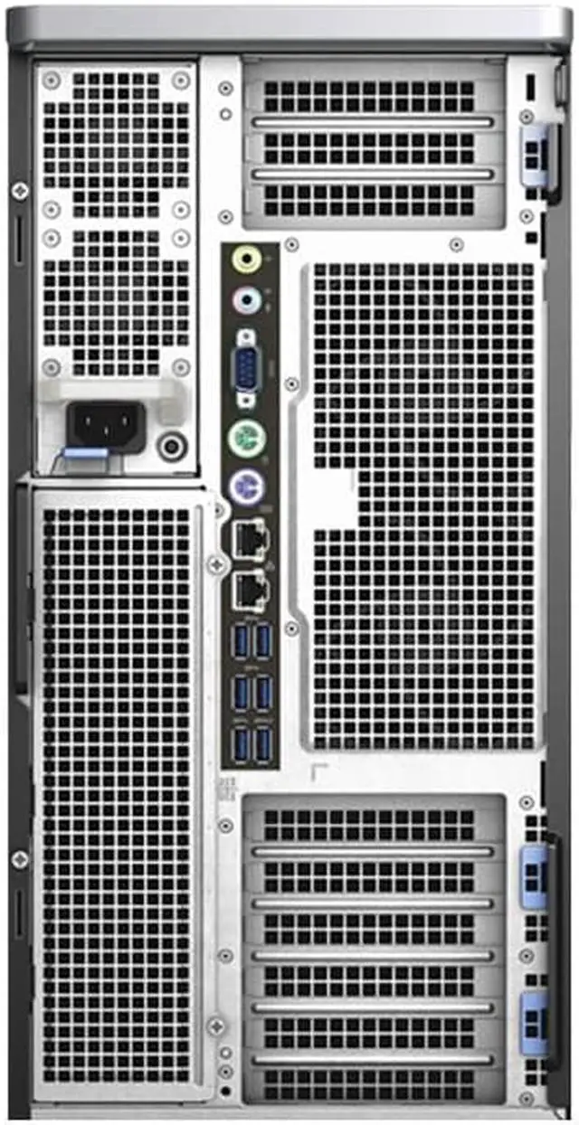 Alt view image 4 of 4 - Dell Precision T7920 Mid-Tower Workstation - 2x Intel Xeon Gold 5118 2.3GHz 12 Core Scalable Processor, 64GB DDR4 Memory, 500GB NVMe SSD, Nvidia Quadro P4000 8GB Graphics Card, Windows 11 Pro