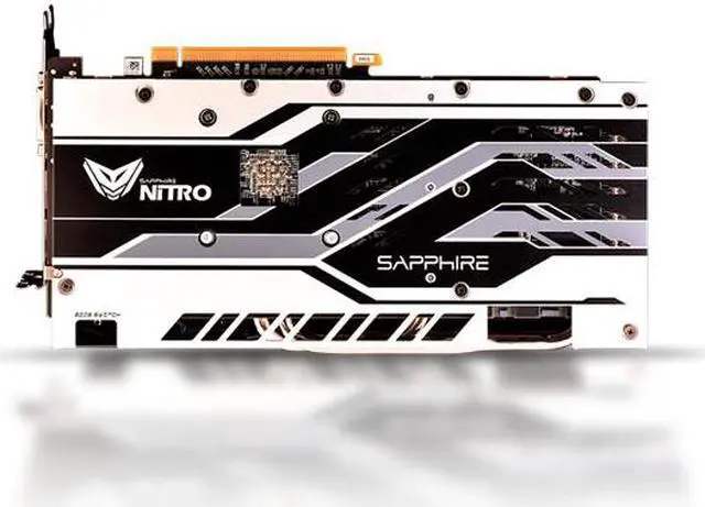 Alt view image 2 of 3 - SAPPHIRE NITRO+ Radeon RX 580 8GB - 2x DP 1.4 + 2x HDMI + 1x DVI-D Graphics Card