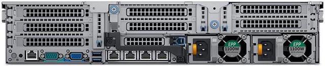 Alt view image 4 of 4 - Dell PowerEdge R740xd - 12 Bay 3.5" 2U Server - 2x Intel Xeon Gold 6134 3.2GHz 8 Core Processors, 768GB DDR4, H730P, 12x 6TB HDDs, X520/I350, iDRAC9 Enterprise, 2x 750 Watt PSUs, Bezel, Rails