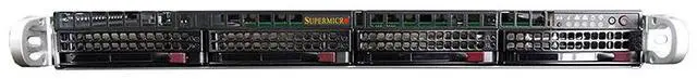 Main image of Supermicro SYS-6018U-TR4T+ - 4 Bay 3.5" 1U Server - 2x Intel Xeon E5-2650 v4 2.2GHz 12 Core Processors, 128GB DDR4, 9361-8i, 4x 3.5" Trays, X540, IPMI 2.0, 2x 750 Watt PSUs,