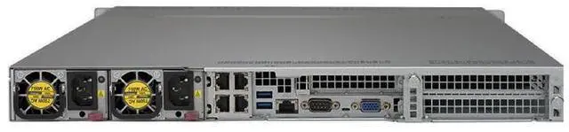 Alt view image 3 of 3 - Supermicro SYS-6018U-TR4T+ - 4 Bay 3.5" 1U Server - 2x Intel Xeon E5-2650 v4 2.2GHz 12 Core Processors, 128GB DDR4, 9361-8i, 4x 3.5" Trays, X540, IPMI 2.0, 2x 750 Watt PSUs,