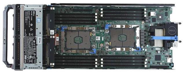 Alt view image 2 of 2 - Dell PowerEdge M640 - 2 Bay 2.5" Blade Server - 2x Intel Xeon Gold 6150 2.7GHz (3.7GHz Turbo) 18 Core Processors, 512GB DDR4, S140, 2x 2.5" Trays, 57810S-K, iDRAC9 Enterprise