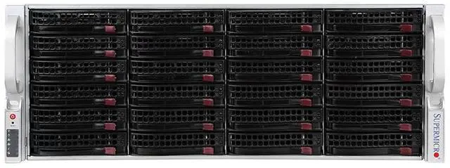 Main image of Supermicro SYS-6048R-E1CR36N - 36 Bay 3.5" 4U Server - 2x Intel Xeon E5-2683 v4 2.1GHz 16 Core Processors, 16GB DDR4, 9361-8i, 36x 3.5" Trays, X540, IPMI 2.0, 2x 1280 Watt PSUs,