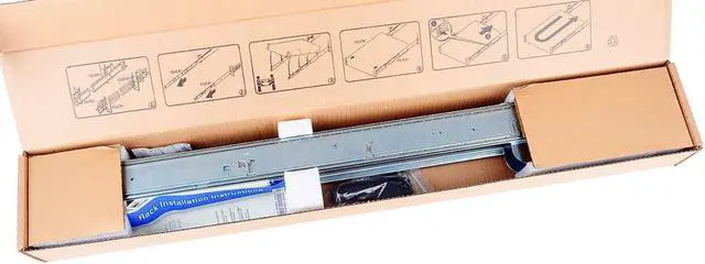 Alt view image 8 of 11 - Dell H4X6X ReadyRails Mounting Rail Kit for Server