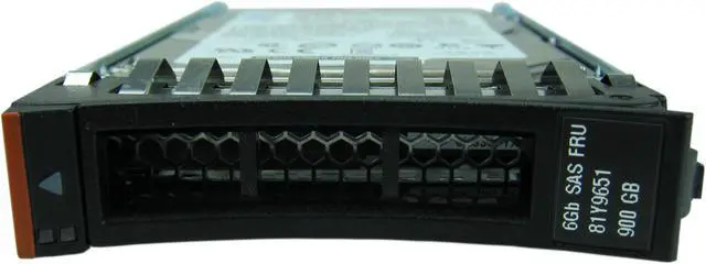 Alt view image 2 of 13 - IBM 81Y9651 900Gb 10000 Rpm 6 Gbps Sas 2.5Inch Sff Hotswap Hard Drive With Tray