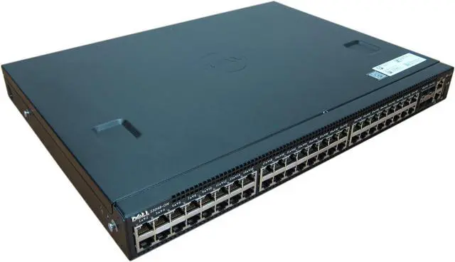 Main image of Dell S3048-ON 48-Port 1GbE 4x 10GbE SFP+ Switch - 2x PSU, 3x Fans, Rails