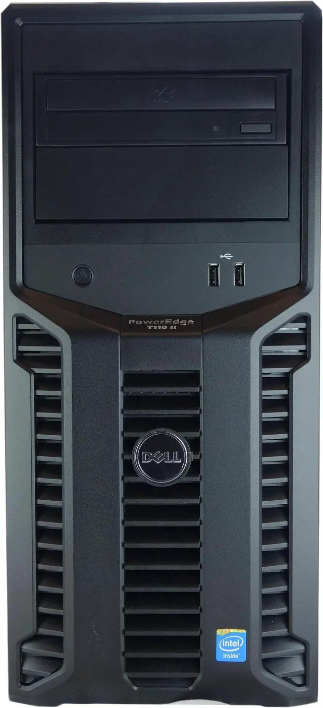 Alt view image 2 of 3 - Dell Poweredge T110 II Tower Server ? Xeon E3-1230v2 3.33GHz QC 8GB 1TB HDD